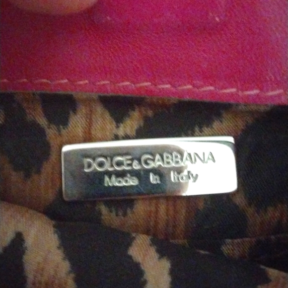 Vtg Dolce & Gabbana Genuine Mink Shoulder Bag - Picture 5 of 6